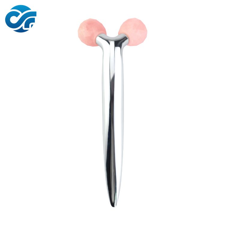 AM-R1<br>  3d shape massage jade roller